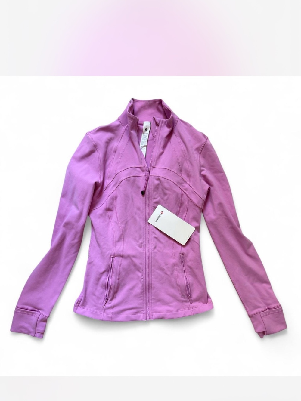 Lulu lemon bubblegum pink define jacket NWT